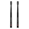 Toothbrush Duo, Black and Black, 2-Pack, Whitening-Friendly